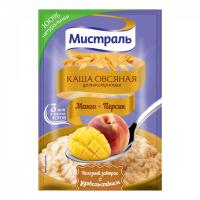 Каша овсяная МИСТРАЛЬ Манго-персик 40гр