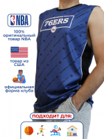 Майка спортивная мужская NBA 76 Ears синяя