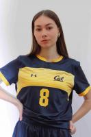 Майка с коротким рукавом Under Armour синяя с желт CAL 8, р.M