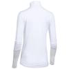 Женская спортивная куртка UNDER ARMOUR на молнии с надписью CAL, белая, размер S/M