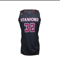 Майка без рукавов NIKE черная надписью STANFORD 32, р.M