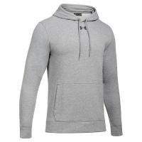 Женская спортивная флисовая худи UNDER ARMOUR с капюшоном, серая, размер S/M
