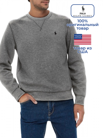 Свитшот Polo Ralf Lauren мужской серый