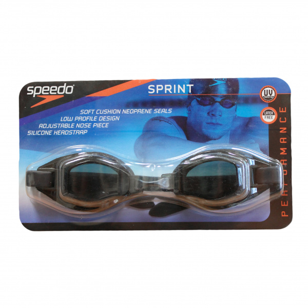 Очки для плавания Speedo Sprint Дымчато-серый
