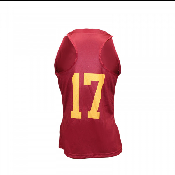 Майка без рукавов NIKE бордо с надписью USC 17, р.M
