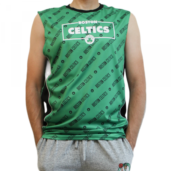 Майка спортивная мужская NBA BostonCeltics светло-зеленая