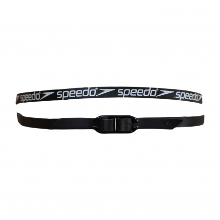 Очки для плавания Speedo Segnar, черные/дымчатое стекло