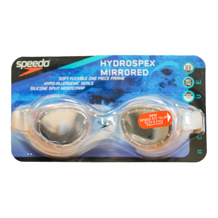 Очки для плавания Speedo Hydrospex Mirrored  прозрачный/зеркальный