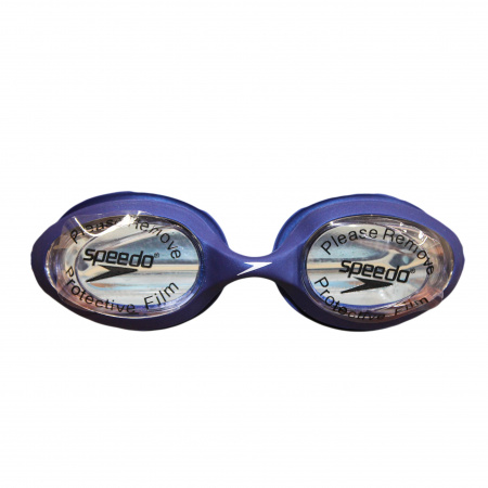 Очки для плавания Speedo Segnar Jr., синие/прозрачное