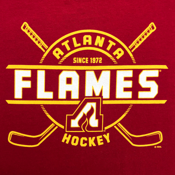 Футболка мужская Champion NHL Atlanta Flames, цвет scarlet, 2XL