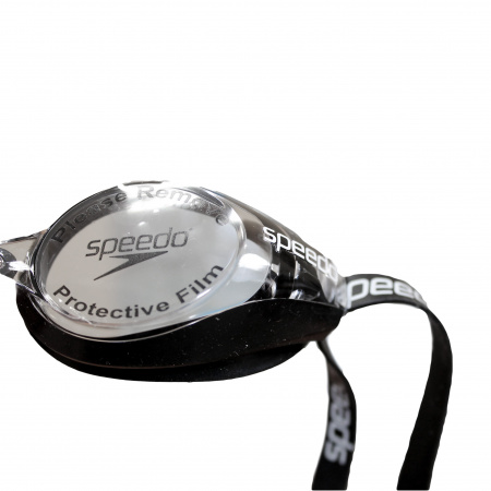Очки для плавания Speedo Speed Socket, черный/прозрачное стекло
