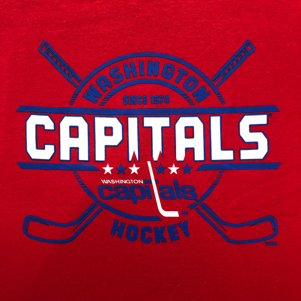 Футболка мужская Champion NHL Washington Capital, цвет scarlet, 2XL