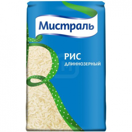Рис Мистраль длиннозерный 800гр
