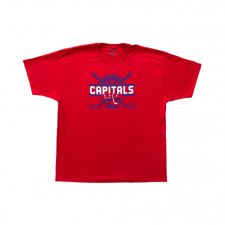 Футболка мужская Champion NHL Washington Capital, цвет scarlet, 2XL