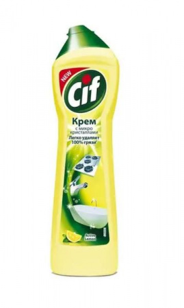 Чистящий крем для кухни CIF Лимон 500мл*2шт набор