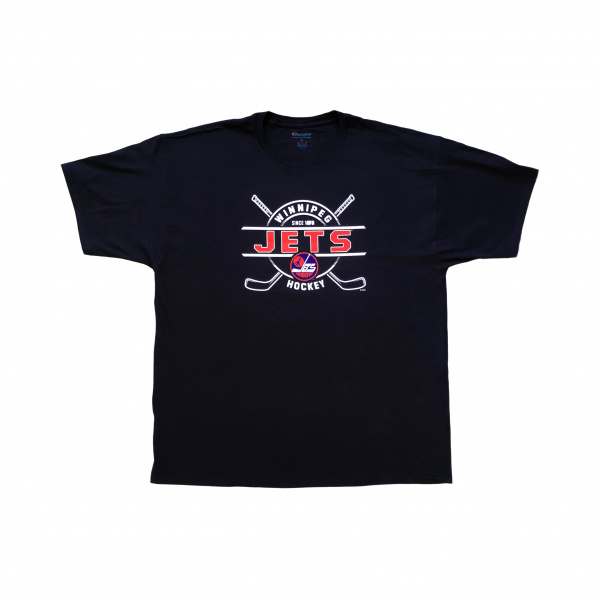 Футболка мужская Champion NHL Winnipeg Jets , цвет navy, размер 2XL
