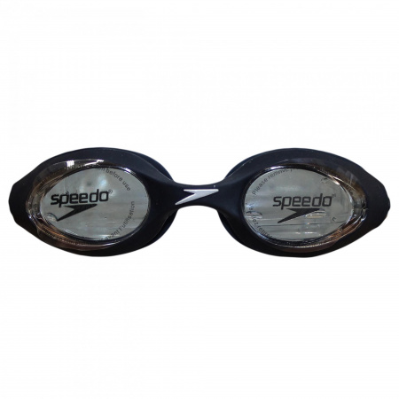 Очки для плавания Speedo Segnar, черные/дымчатое стекло