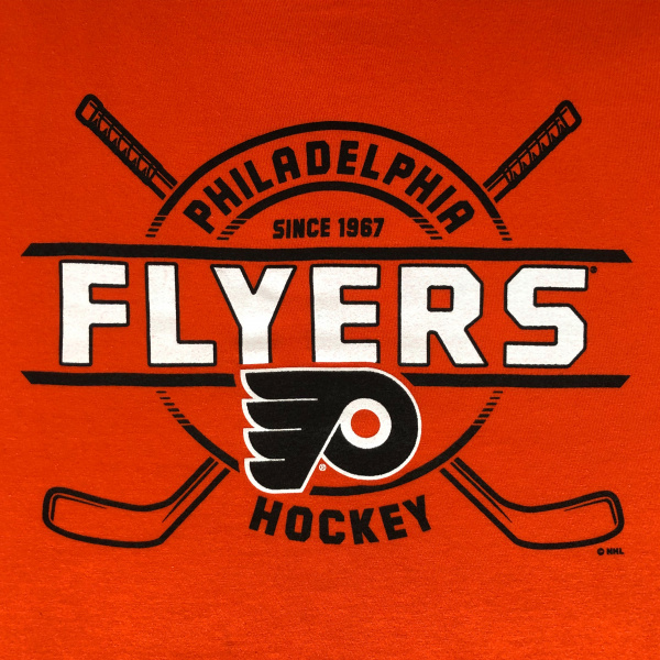 Футболка мужская Champion NHL Philadelphia Flyers, цвет orange, 2XL