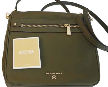 Сумка женская Michael Kors цвет хаки через плечо 
