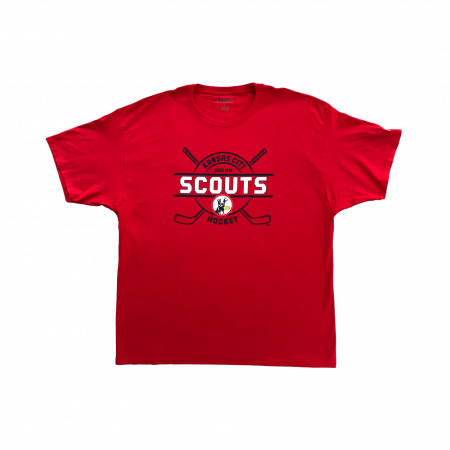 Футболка мужская Champion NHL Kansas City, цвет scarlet, 2XL