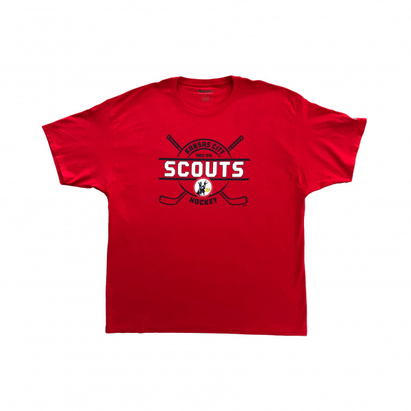 Футболка мужская Champion NHL Kansas City, цвет scarlet, XL