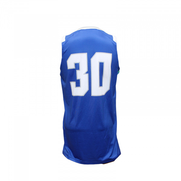 Майка без рукавов Under Armour синяя с бел SETON HALL 30, р.M