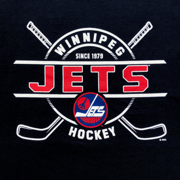 Футболка мужская Champion NHL Winnipeg Jets , цвет navy, размер 2XL