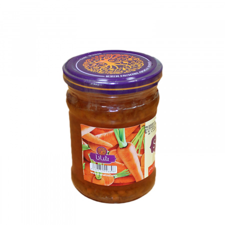 Варенье из моркови SHANA в стеклянной упаковке, 285г 
