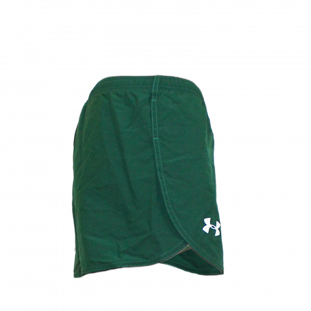 Шорты спортивные женские Under Armour, зеленые, размер S