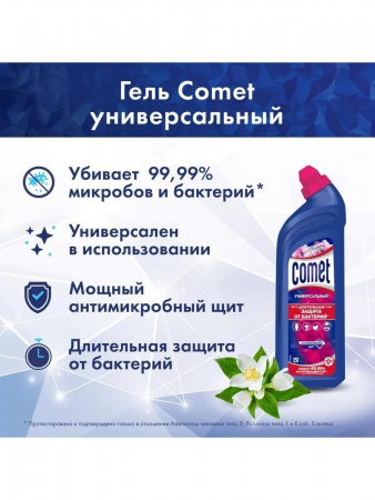 Чистящее средство для унитаза COMET Весенняя свежесть 700мл